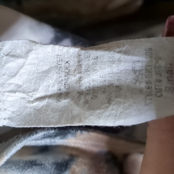 Egs by Elogés* ruched pant w pkts and v neck trim top tye dye jogger set size S/ - Picture 7 of 11